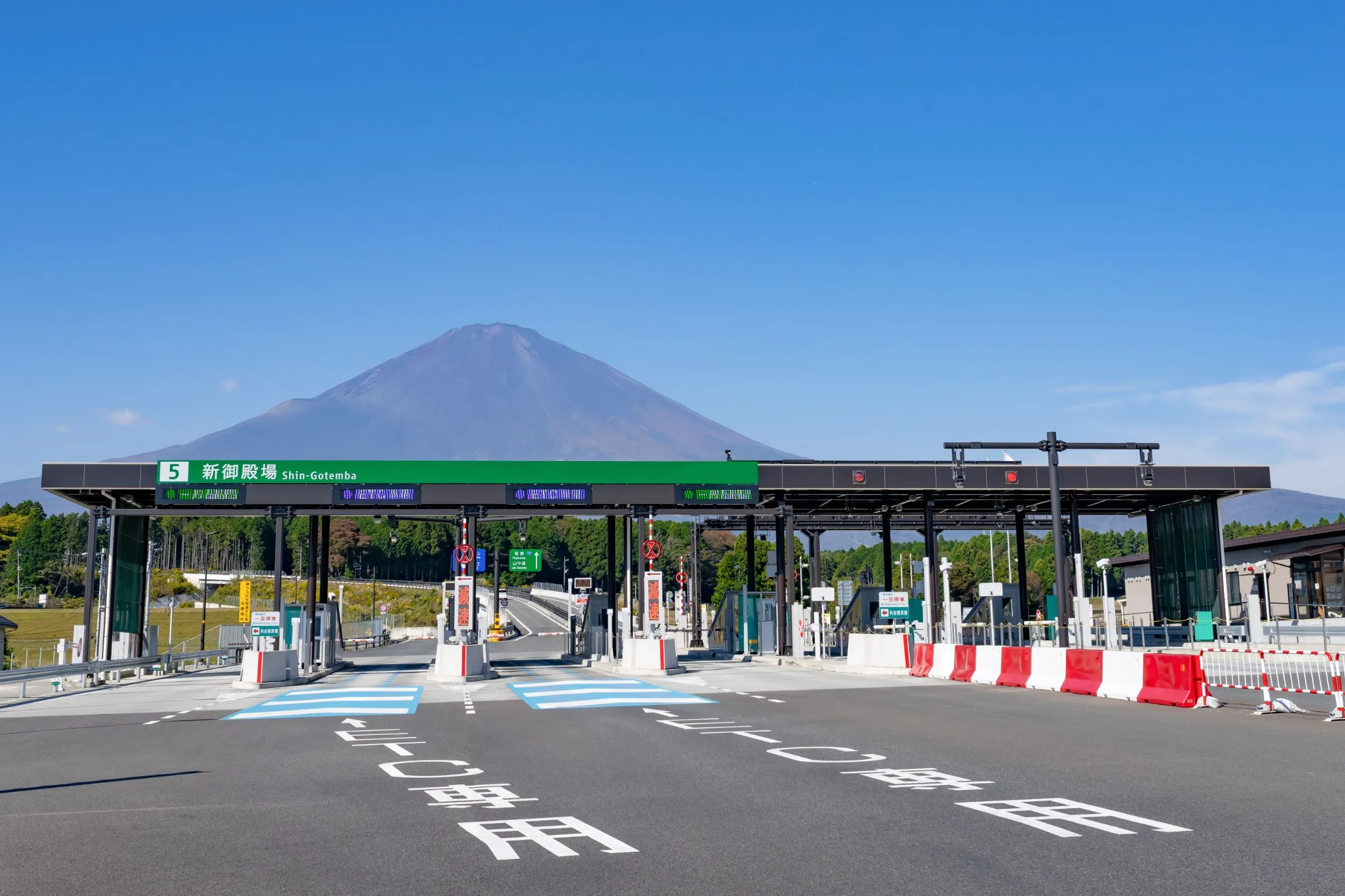 高速道路の料金所